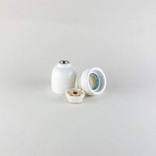 1930s Nostalgia Porcelain Lamp Holder