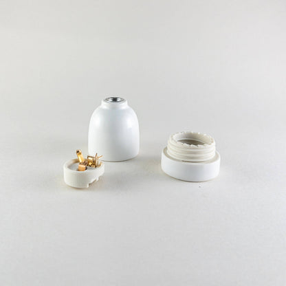 1930s Nostalgia Porcelain Lamp Holder