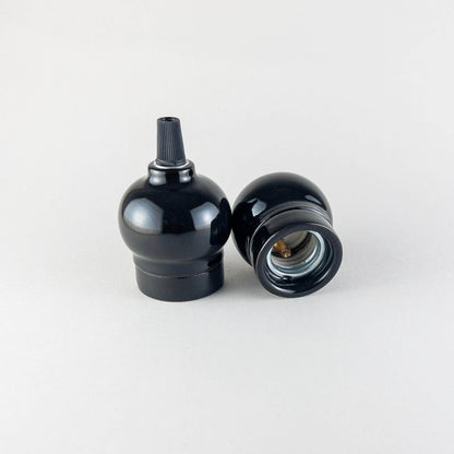 Early Electrification Porcelain Lamp Holder