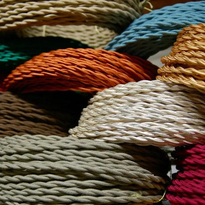 Authentic Braided Fabric Cable