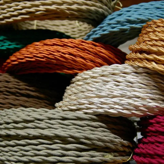Authentic Braided Fabric Cable