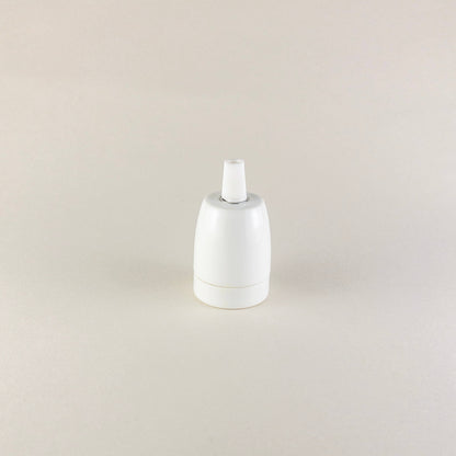 Mid-Century Porcelain Lamp Holder