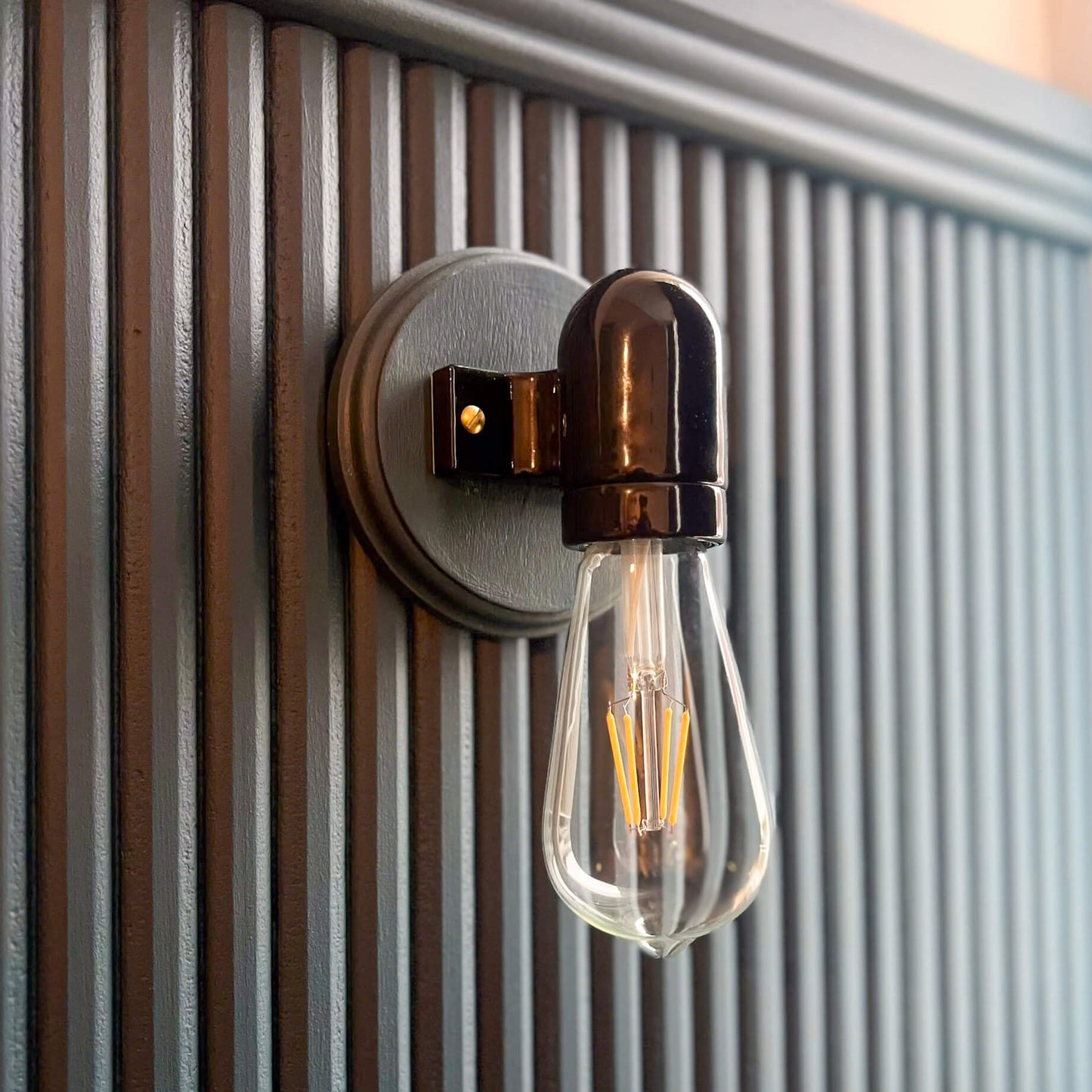 Wall Mounted Porcelain Light